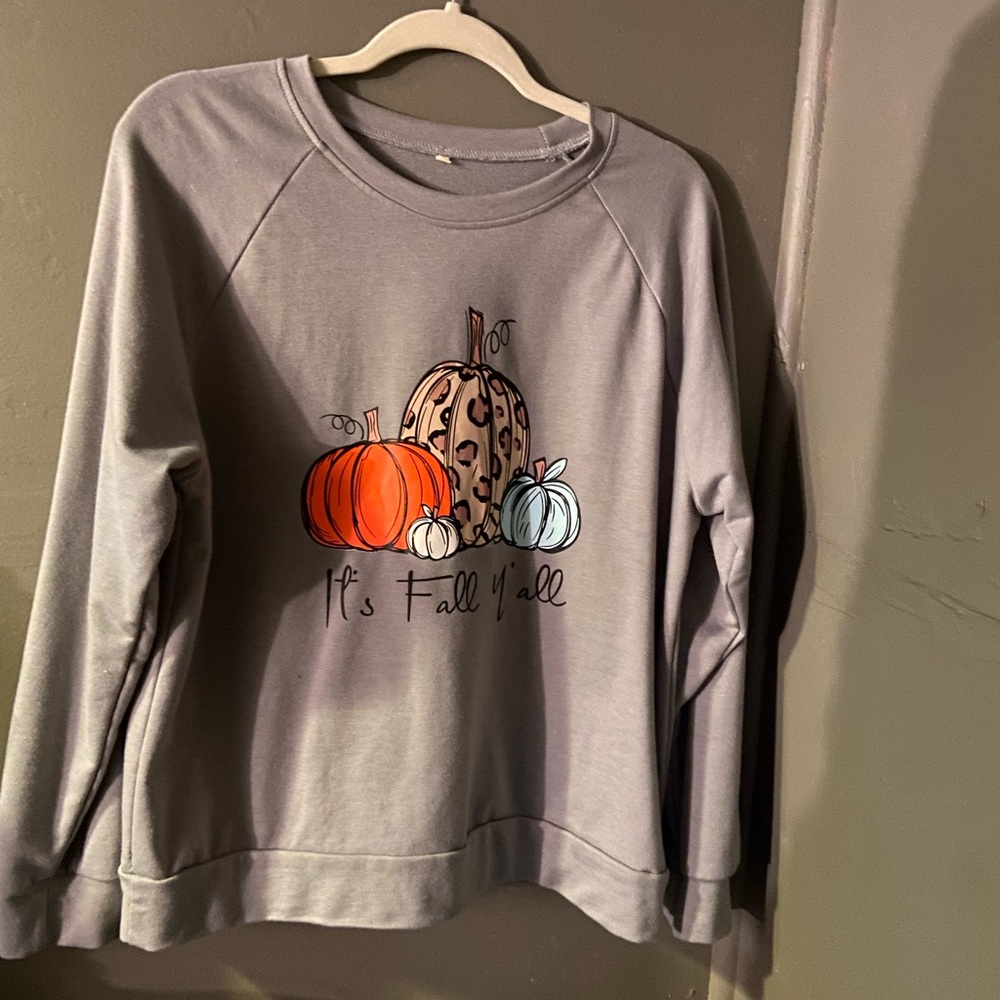 Fall crew neck